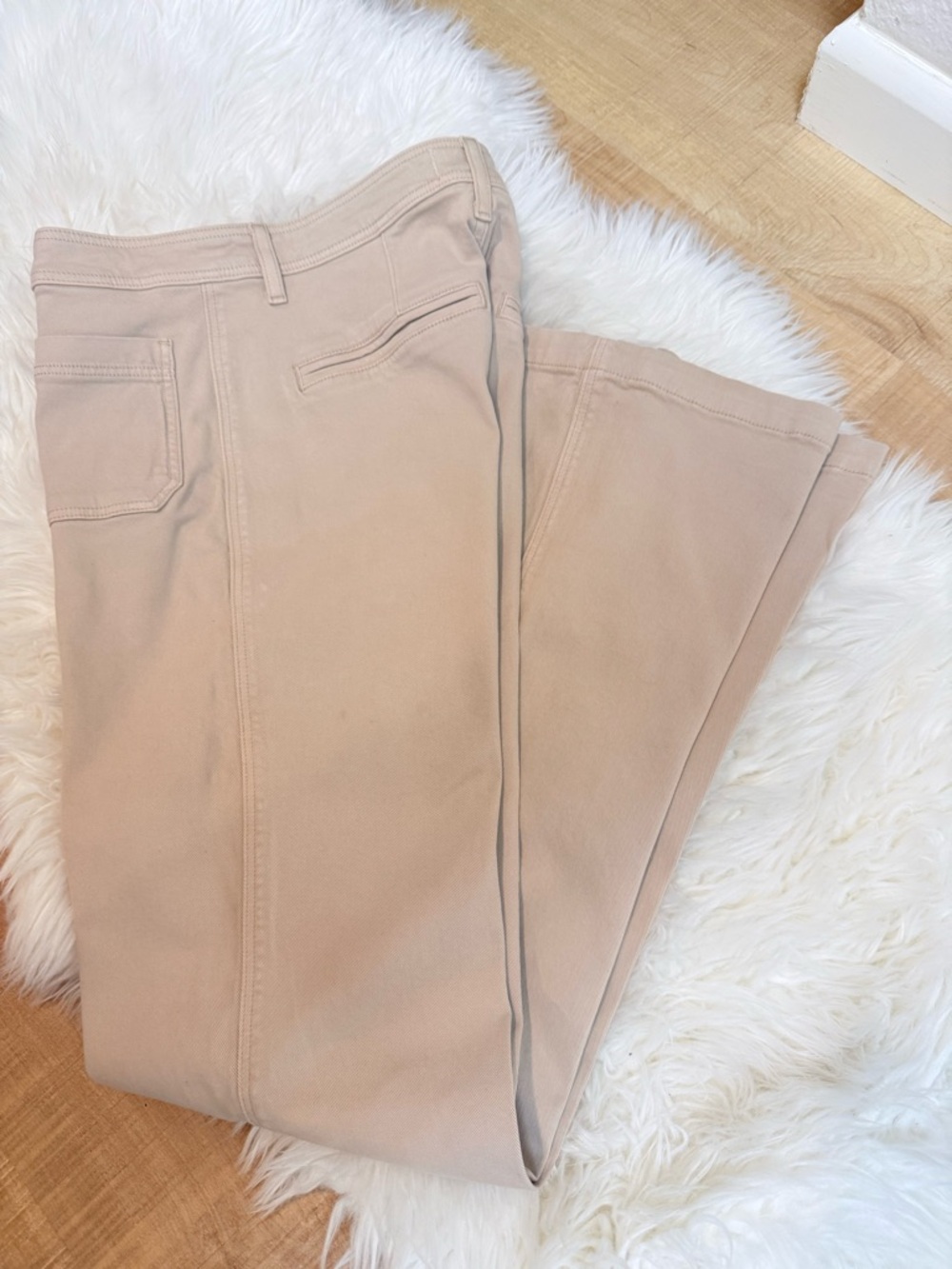 PAIGE Leenah High Rise Wide Leg Trouser Jeans Size 29